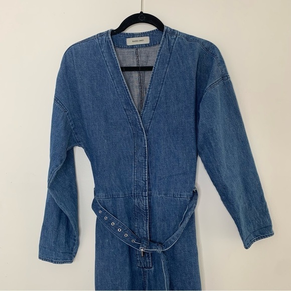 Rachel Comey glitch Klein long sleeve denim jumpsuit 2 - Picture 3 of 12